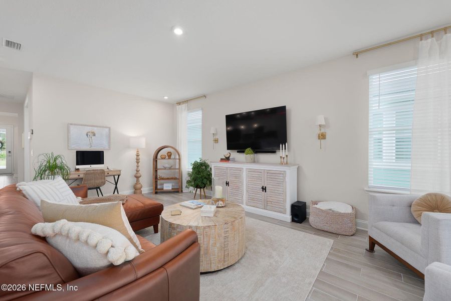 Furnished interior view inside a new home in RiverTown, St. Johns (Image 9).