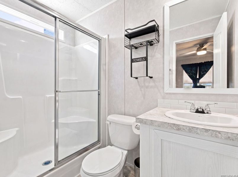 Furnished interior view inside a new home in , Devine (Image 4).
