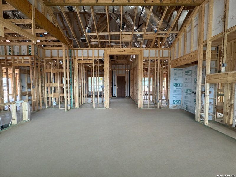 In-progress construction of a new home in Waldsanger, New Braunfels, TX (Image 11).