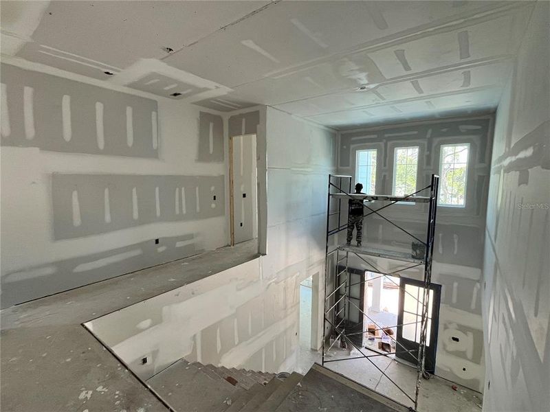In-progress construction of a new home in , Tampa, FL (Image 8).