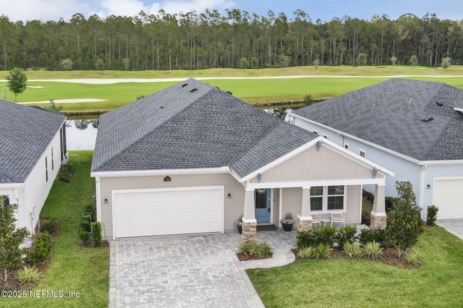 Front exterior of a new home in , St. Augustine, FL, highlighting curb appeal (Image 24).