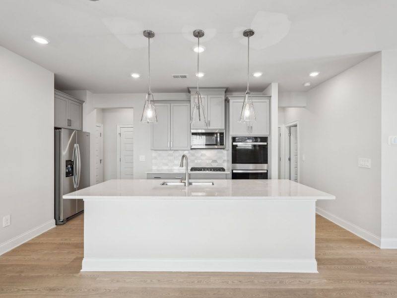Furnished interior view inside a new home in Hawthorne Station, College Park (Image 4).