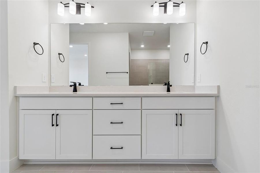 Furnished interior view inside a new home in Gracewater at Sarasota, Sarasota (Image 13).