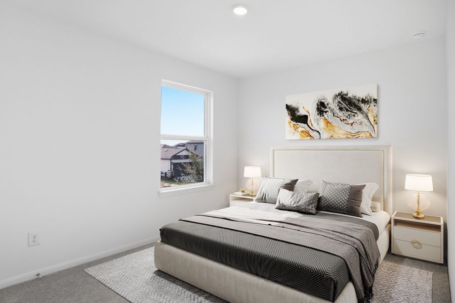 Furnished interior view inside a new home in Hockley Meadows, Hockley (Image 12).