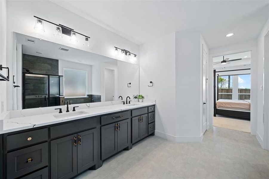 Furnished interior view inside a new home in North Sky, Celina (Image 28). Furnished interior view inside a new home in North Sky, Celina (Image 28).