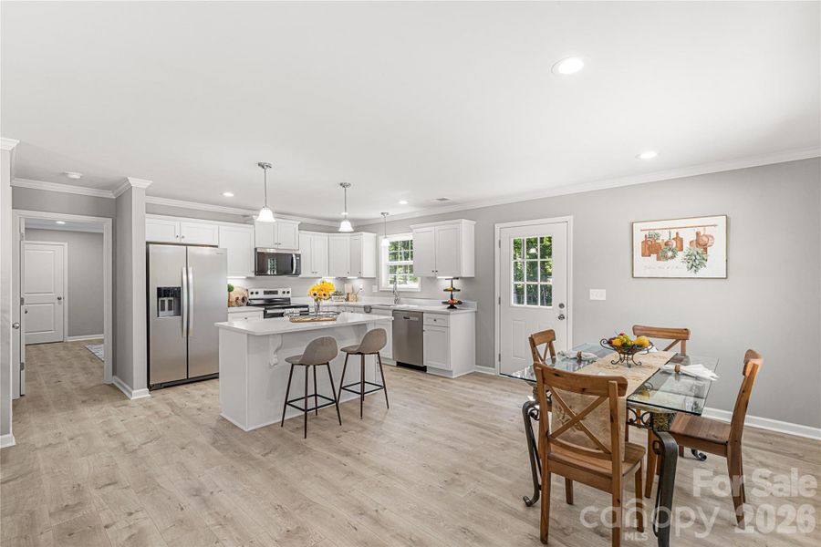 Furnished interior view inside a new home in , Lancaster (Image 7).