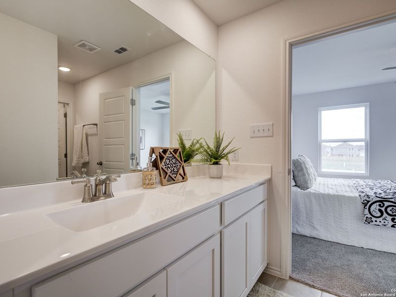 Furnished interior view inside a new home in Applewhite Meadows, San Antonio (Image 21).