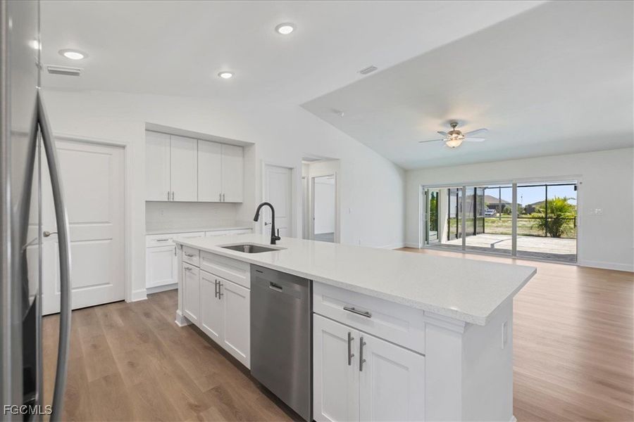 Furnished interior view inside a new home in Cape Coral, Cape Coral (Image 12). Furnished interior view inside a new home in Cape Coral, Cape Coral (Image 12).