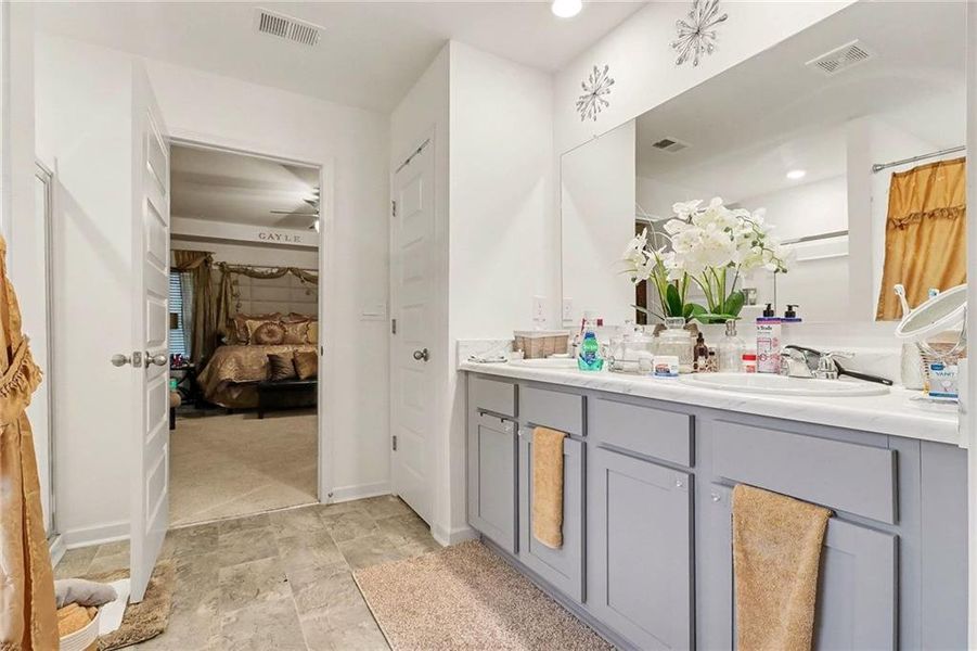 Furnished interior view inside a new home in , Lithonia (Image 36).