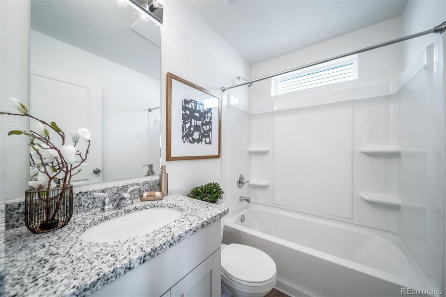 Furnished interior view inside a new home in , Commerce City (Image 26).