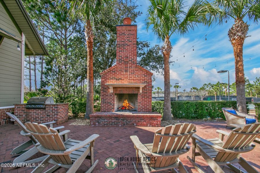 Exterior details and patio area of a home in , St. Johns (Image 31).