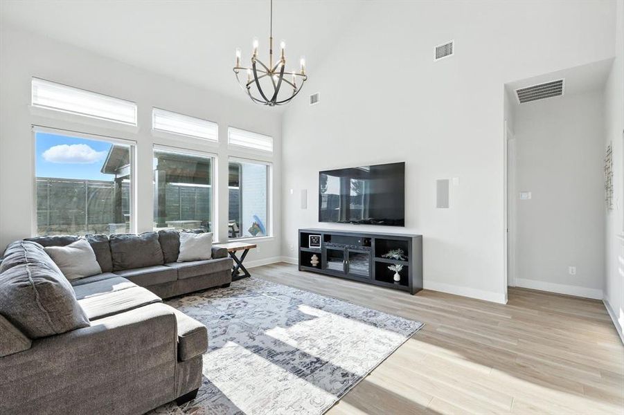 Furnished interior view inside a new home in , Argyle (Image 6). Furnished interior view inside a new home in , Argyle (Image 6).