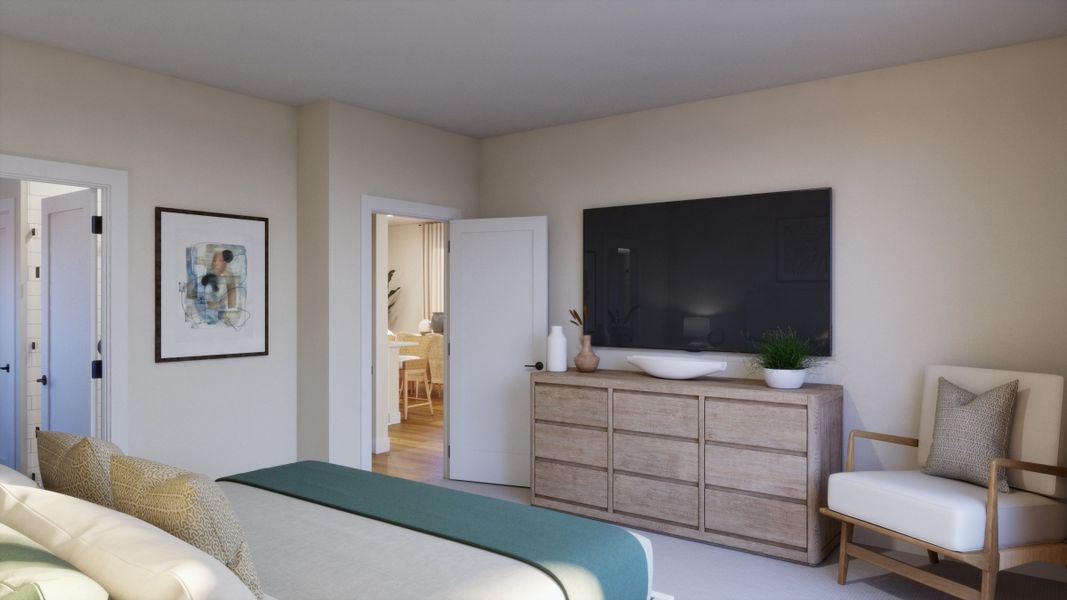 Furnished interior view inside a new home in Lariat, Liberty Hill (Image 11). Furnished interior view inside a new home in Lariat, Liberty Hill (Image 11).