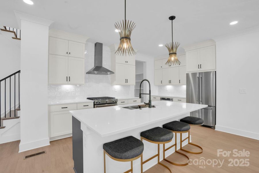 Furnished interior view inside a new home in , Charlotte (Image 10). Furnished interior view inside a new home in , Charlotte (Image 10).