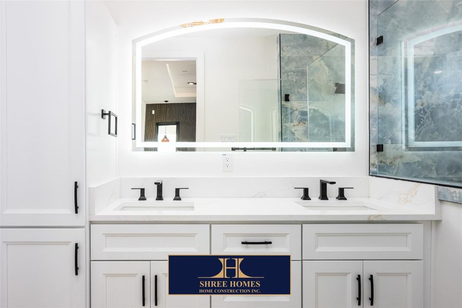 Close-up of interior finishes inside a home in , Stafford (Image 19).