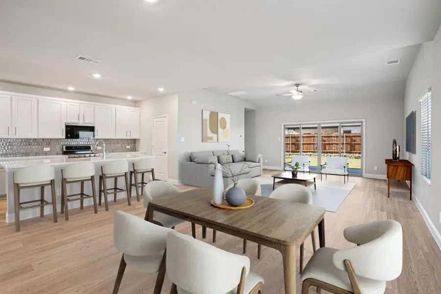 Photo is not of the actual home, but is an inspirational photo of builder’s model home and may depict options, furnishings, and/or decorator features that are not included.