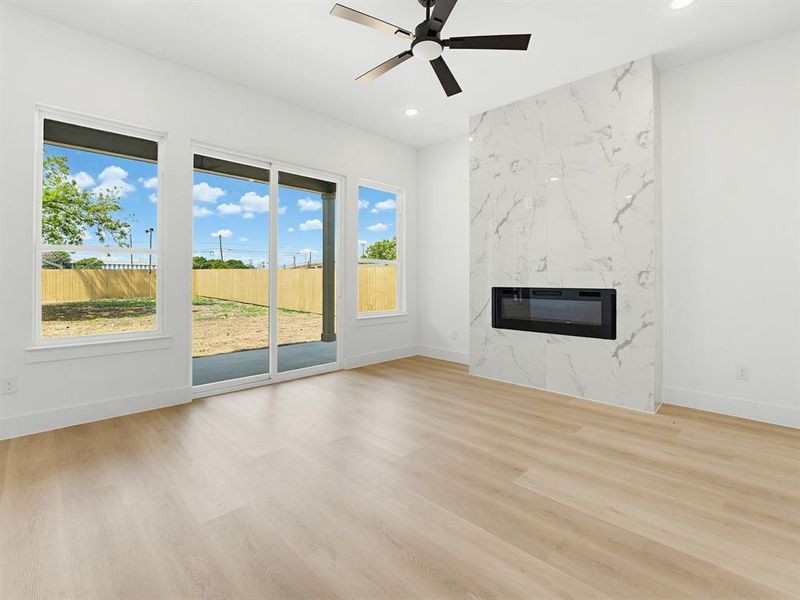Spacious, unfurnished interior of a new home in , Dallas (Image 15).