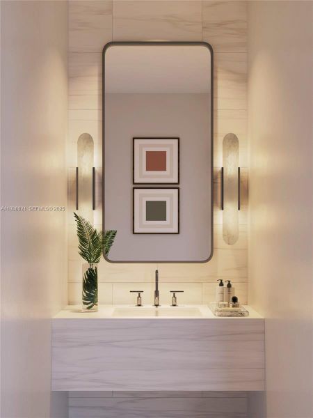 Close-up of interior finishes inside a home in , Fort Lauderdale (Image 10).