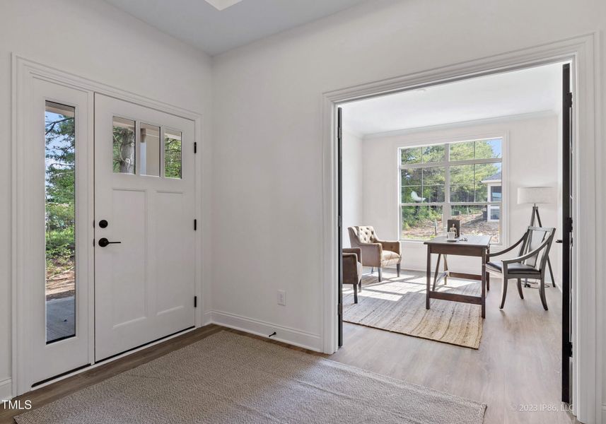 Entry View Into Bedroom 3/Den