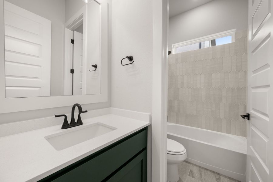 Furnished interior view inside a new home in Rio Vista at Kelly Ranch, Aledo (Image 12). Furnished interior view inside a new home in Rio Vista at Kelly Ranch, Aledo (Image 12).