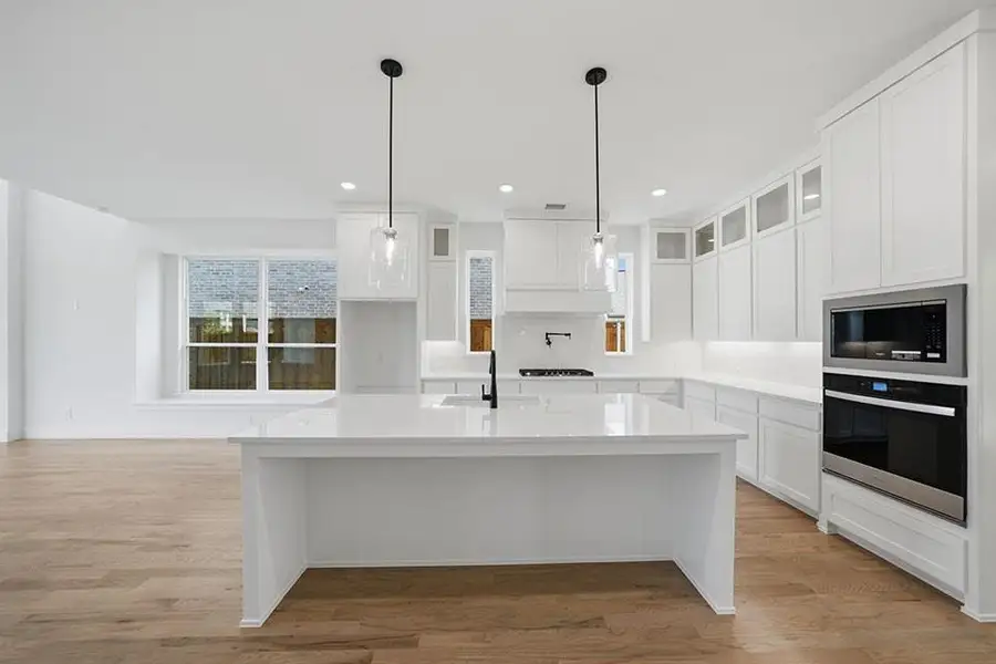 Furnished interior view inside a new home in Inspiration - Paradise Village, Lucas (Image 11).