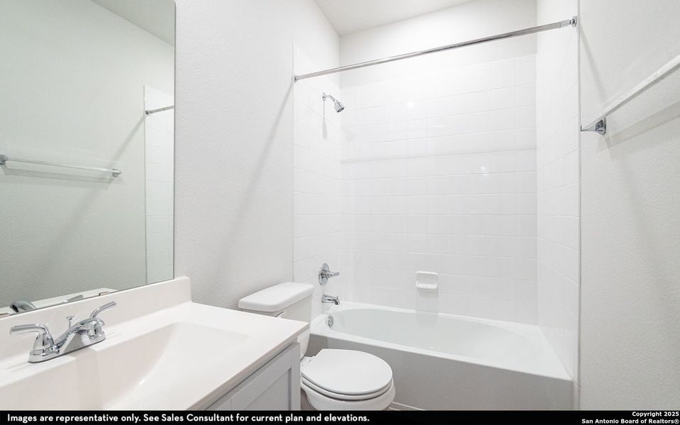 Furnished interior view inside a new home in Hennersby Hollow, San Antonio (Image 5). Furnished interior view inside a new home in Hennersby Hollow, San Antonio (Image 5).