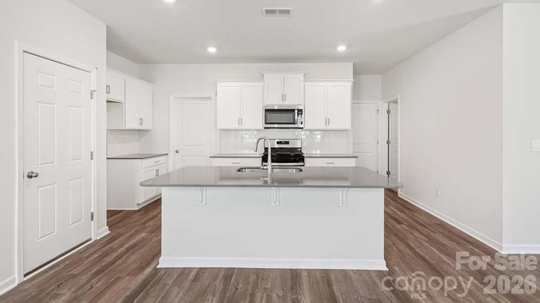 Furnished interior view inside a new home in Wallace Springs, Statesville (Image 3).
