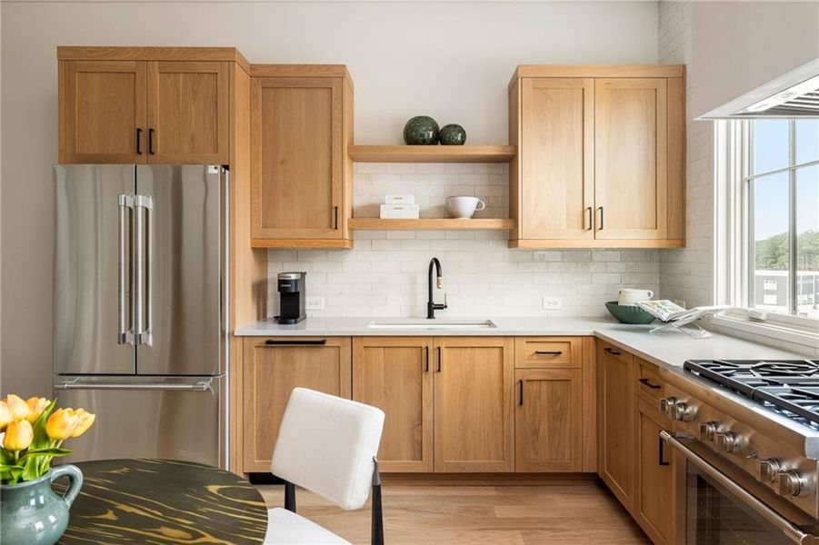 Furnished interior view inside a new home in , Chattahoochee Hills (Image 7).