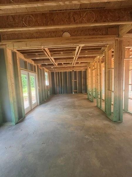 In-progress construction of a new home in Edenglen, Buford, GA (Image 34).