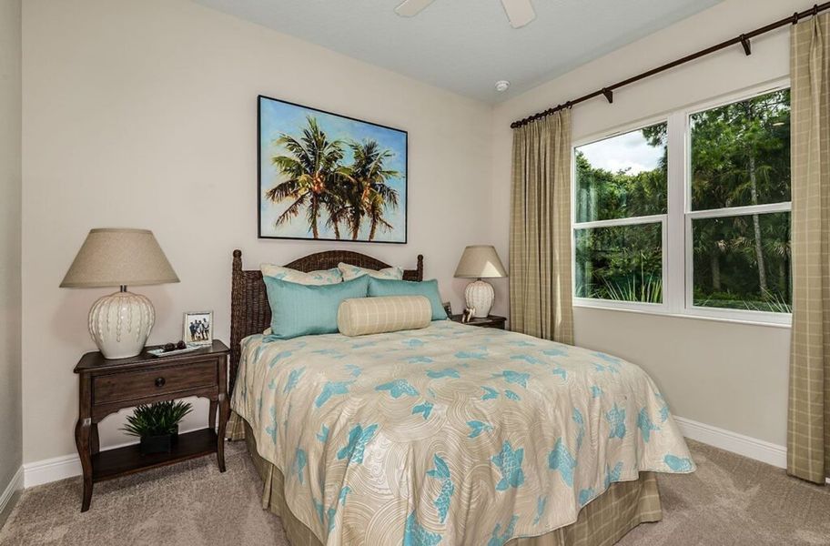 Furnished interior view inside a new home in Canoe Creek, Parrish (Image 11).