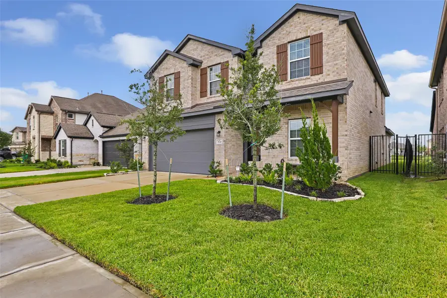 Front exterior of a new home in , Houston, TX, highlighting curb appeal (Image 2). Front exterior of a new home in , Houston, TX, highlighting curb appeal (Image 2).