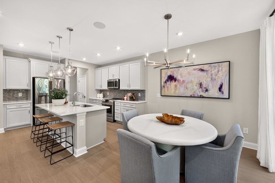 Furnished interior view inside a new home in Southbridge, Fort Mill (Image 14).