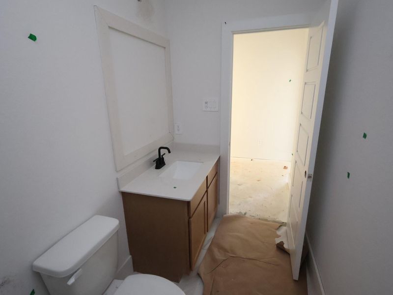 In-progress construction of a new home in Lone Star Landing, Montgomery, TX (Image 23).