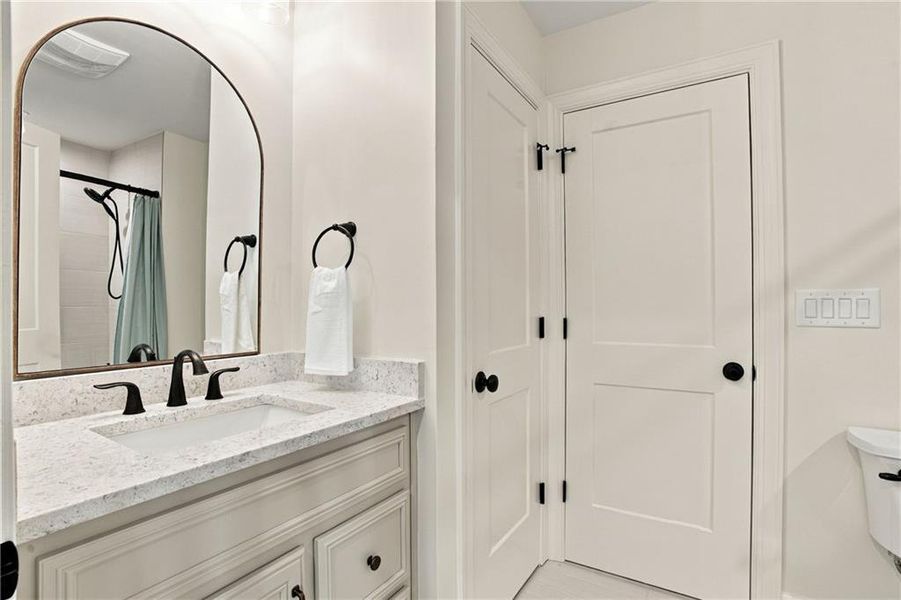 Furnished interior view inside a new home in , Auburn (Image 12).