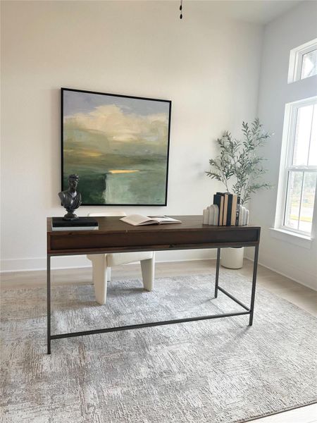 Study at Front of Home