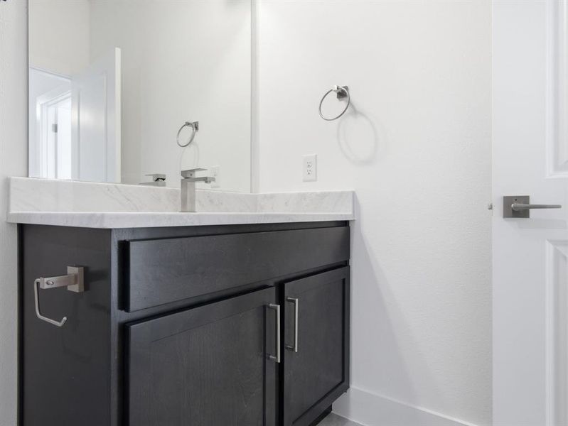 Close-up of interior finishes inside a home in , Grand Prairie (Image 9).