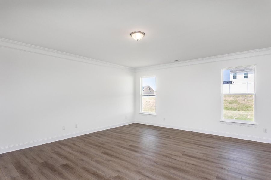 Spacious, unfurnished interior of a new home in Daniel Farms, Benson (Image 17). Spacious, unfurnished interior of a new home in Daniel Farms, Benson (Image 17).