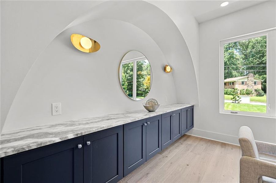 Furnished interior view inside a new home in , Atlanta (Image 17). Furnished interior view inside a new home in , Atlanta (Image 17).