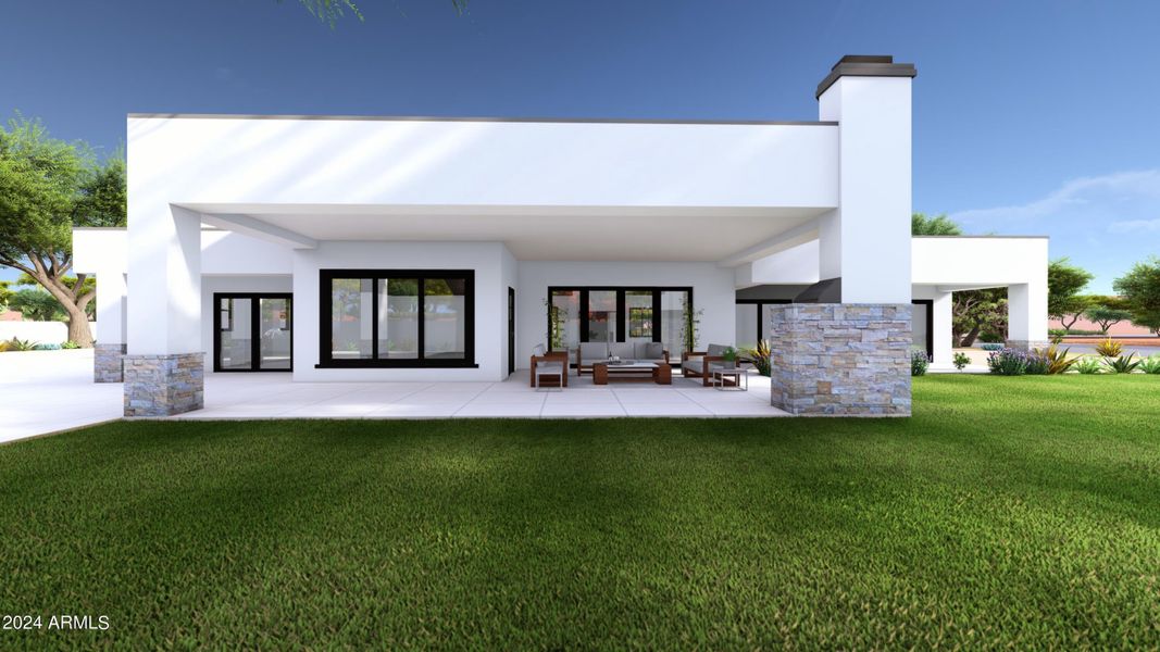 BACK PATIO RENDERING