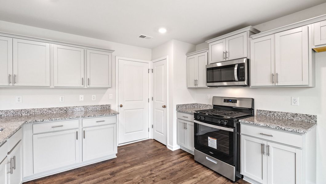 Representative furnished interior of a home built from the BRANDON by D.R. Horton in Gibson Grove, Laurens (Image 9).