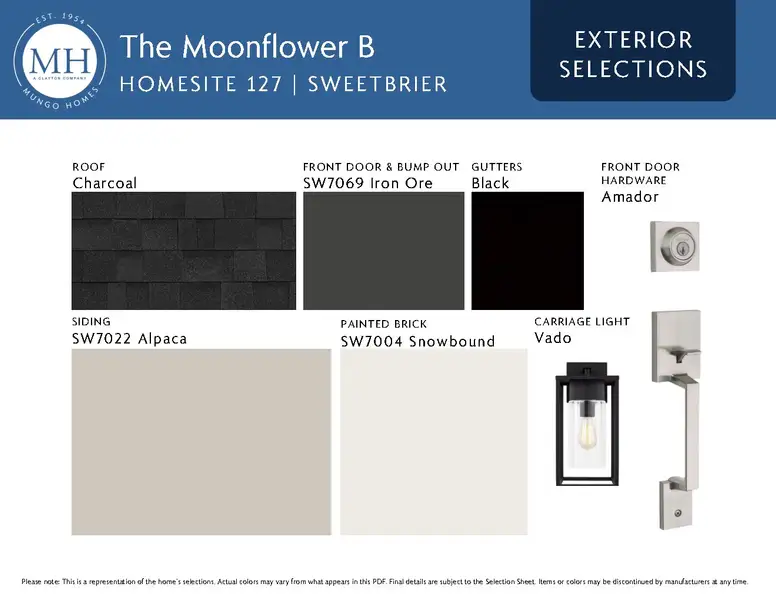 Sample of building materials used in homes in Sweetbrier, Durham (Image 4).