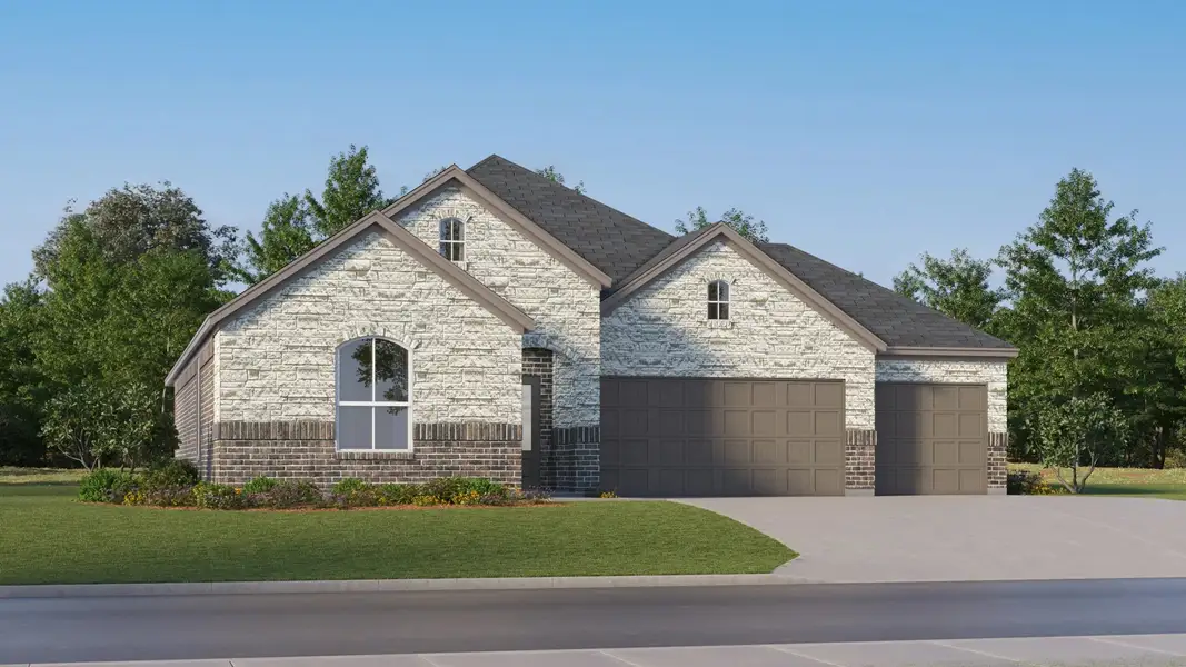 Home exterior render streetview Home exterior render streetview