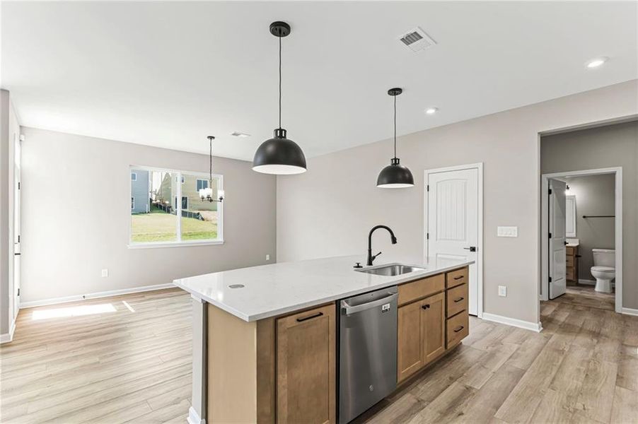 Furnished interior view inside a new home in Twin Lakes, Hoschton (Image 9). Furnished interior view inside a new home in Twin Lakes, Hoschton (Image 9).