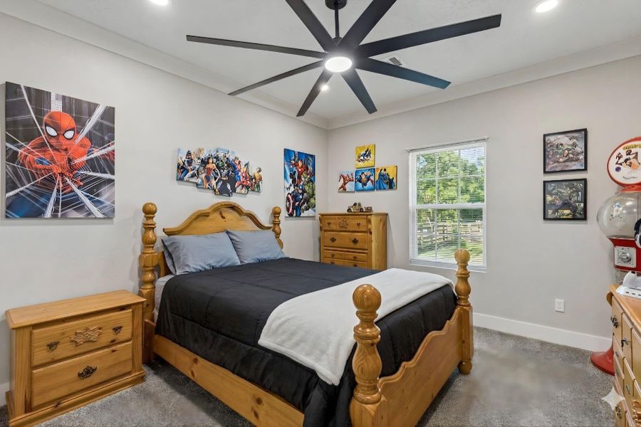 Furnished interior view inside a new home in , New Caney (Image 9).