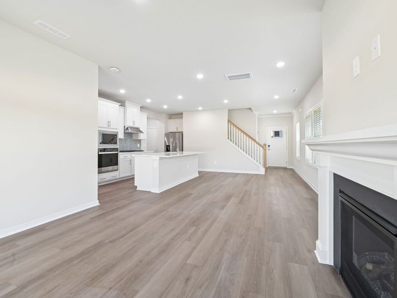 Spacious, unfurnished interior of a new home in Marshburn Landing - Classic Series, Wendell (Image 12).