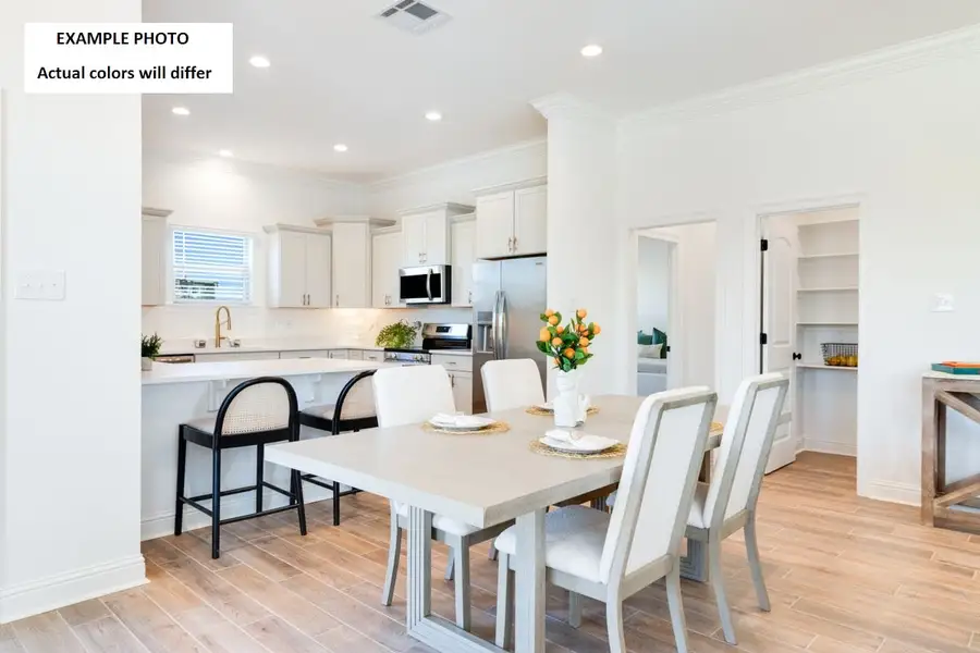 Furnished interior view inside a new home in Natureview, Freeport (Image 4).