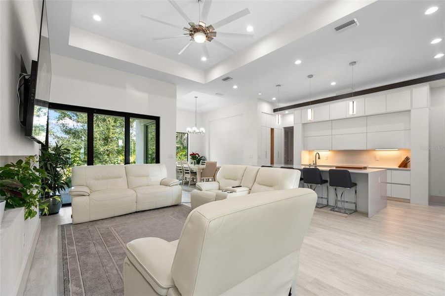 Furnished interior view inside a new home in , Venice (Image 10). Furnished interior view inside a new home in , Venice (Image 10).