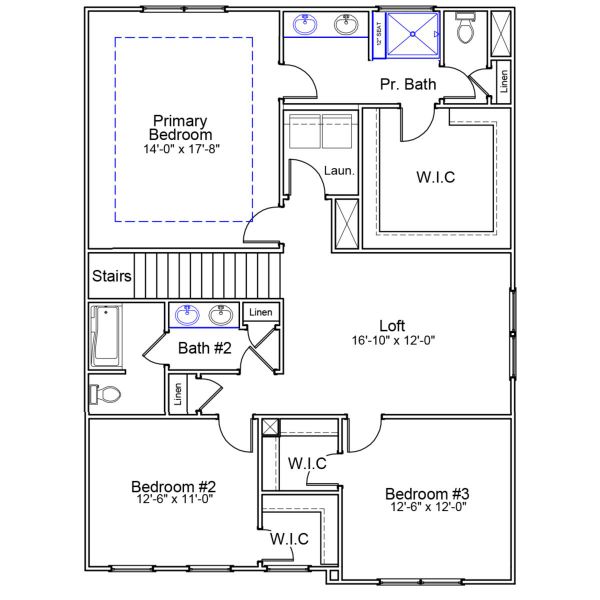 2D floor plan layout of this home in Piper Creek, Newton, NC (Image 6). 2D floor plan layout of this home in Piper Creek, Newton, NC (Image 6).