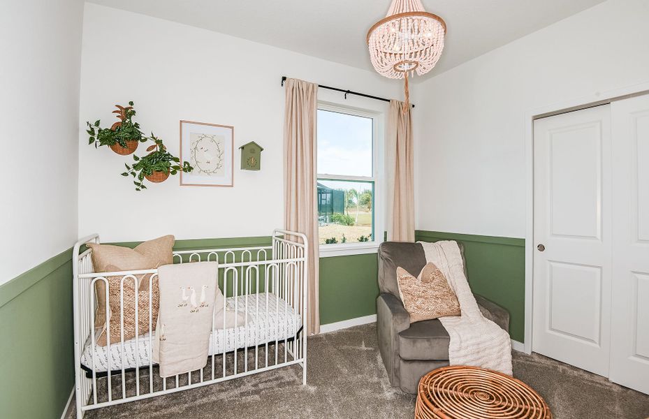 Furnished interior view inside a new home in Del Webb Stone Creek, Ocala (Image 7).
