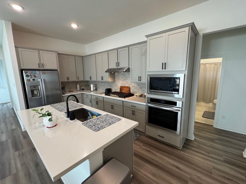 Furnished interior view inside a new home in Sunfield, Buda (Image 4).